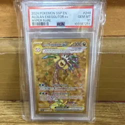 PSA 10 Alolan Exeggutor ex 248/191 Surging Sparks EN 2024 - Image 1