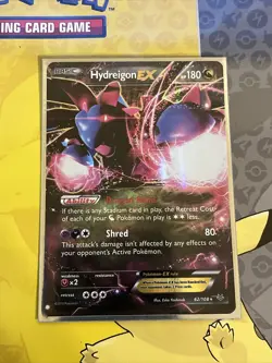 Pokemon TCG Hydreigon-EX Roaring Skies 62/108 Holo Holo Rare EX - Image 1