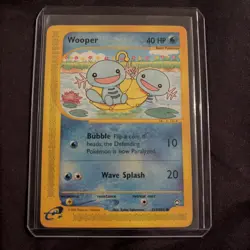 Wooper Common Pokemon TCG Aquapolis 117/147 LP - Image 1