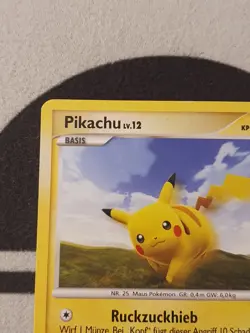 Pikachu Lv.12 Majestatischer Morgen Set Pokemon Karte Deutsch Pokemon NM TCG - Image 3