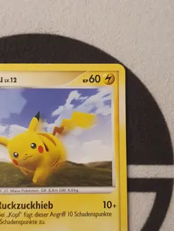 Pikachu Lv.12 Majestatischer Morgen Set Pokemon Karte Deutsch Pokemon NM TCG - Image 4