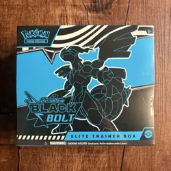 Pokemon TCG Scarlet & Violet Black Bolt Elite Trainer Box Zekrom EN - Image 1