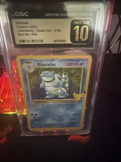 Pokemon SWSH Celebrations Blastoise Classic Collection 2021 #2/102 Base Set Holo - Image 2