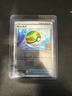 Nest Ball 181/198 Staff Regional Promo Scarlet & Violet Near Mint Pokemon TCG - Image 1