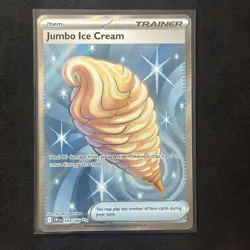 Jumbo Ice Cream 109/086 Ultra Rare Me04: Pokemon Chaos Rising Holo Near Mint - Image 1