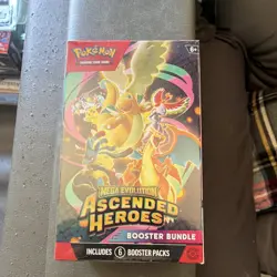 Pokemon TCG Mega Evolution Ascended Heroes Booster Bundle Box 6 Packs English - Image 1