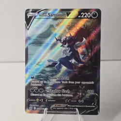 2023 Pokemon SWSH Crown Zenith Hisuian Samurott V Galarian Gallery #GG51/GG70 - Image 1