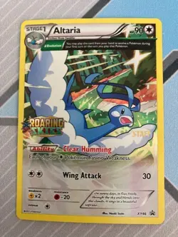 Pokemon ALTARIA X & Y Roaring Skies Prerelease STAFF Holo Promo XY46 - Image 1