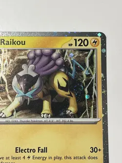 Raikou *Fart Swirl🌀* -048/132 (Cosmos Holo)- ME01:Mega Evolution Promo NM - Image 4