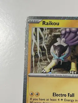 Raikou *Fart Swirl🌀* -048/132 (Cosmos Holo)- ME01:Mega Evolution Promo NM - Image 5
