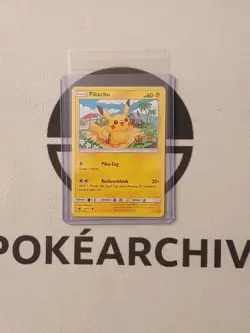 Pikachu 30/111 Aufziehen der Sturmrote Set Pokemon Karte Deutsch Pokemon NM - Image 1