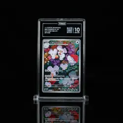 MAUSHOLD POKEMON SCARLET & VIOLET JAPANESE 081/071 CLAY BURST ART RARE TAG 10 - Image 1