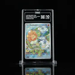 Pokemon Castform Sunny Form 194/191 Surging Sparks IR TAG GEM MINT 10 - Image 1