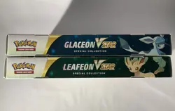 Pokemon Leafeon & Glaceon VStar Special Collection Sword & Shield Box (Lot of 2) - Image 4