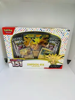 Pokemon TCG Scarlet & Violet 151 Zapdos EX Collection Brand New Factory Sealed - Image 1