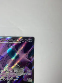 Pokemon TCG Team Rockets Nidoking EX 216/182 Destined Rivals Full Art - Image 3