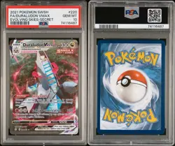 2021 Pokemon Evolving Skies Duraludon VMAX 220/203 FA Alternative Artwork PSA 10 - Image 3