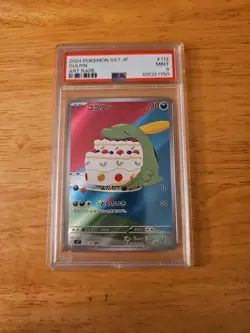 2024 POKEMON JAPANESE SV7-STELLAR MIRACLE ART RAREGULPIN #112 PSA 9 - Image 1