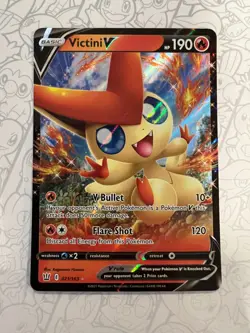 Pokemon TCG Victini V Sword & Shield - Battle Styles 021/163 NM - Image 1