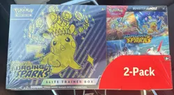 Pokemon Surging Sparks Elite Trainer Box and Booster Bundle Costco, 2-Pack - Image 1