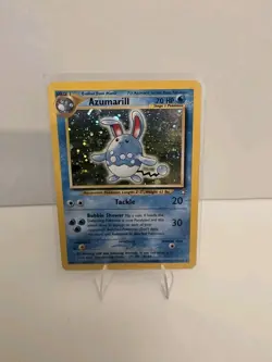 Azumarill 2/111 Neo Genesis Holo Rare Pokemon English WOTC MP - Image 1