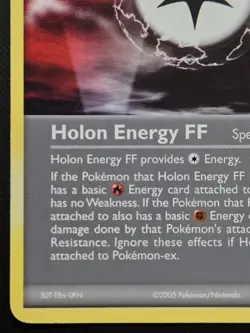 Pokemon TCG: EX Delta Species - Holon Energy FF (104/113) Stamped Holo MP - Image 5