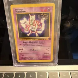 CGC 7 Mewtwo Movie Promo Wotc Promo 03/53 Regular Finish English Pokemon - Image 5