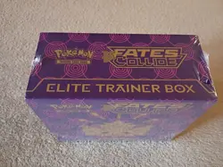 Minty Factory Sealed Pokemon Fates Collide Elite Trainer Box With Acrylic Case - Image 4