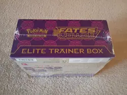 Minty Factory Sealed Pokemon Fates Collide Elite Trainer Box With Acrylic Case - Image 5