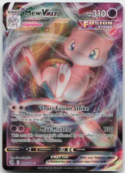 Mew VMAX 114/264 Fusion Strike Pokemon - Image 1