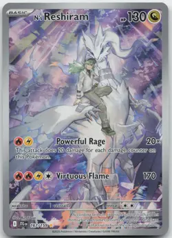 N's Reshiram 167/159 Journey Together Pokemon - Image 1