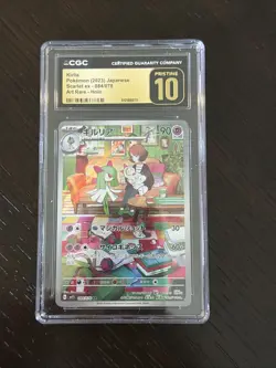 ✨✨ CGC 10 PRISTINE Japanese Pokemon 2023 Kirlia 084/078 Scarlet ex sv1S Pokemon - Image 1