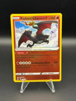 Radiant Charizard 020/159 Radiant Rare Crown Zenith Pokemon Near Mint - Image 1