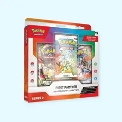 Pokemon TCG First Partner Series 2 Illustration Collection Box - PRE-SALE - NEW - Image 1