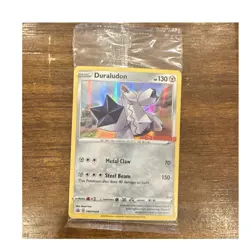 Pokemon TCG Duraludon SWSH028 GameStop Exclusive Stamped Holo Promo EN - Image 1