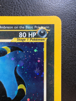 Umbreon Pokemon Neo Discovery Holo 13/75 HP see pics - Image 2