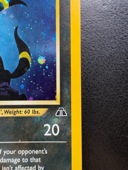 Umbreon Pokemon Neo Discovery Holo 13/75 HP see pics - Image 3