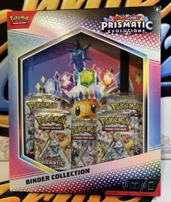 Pokemon TCG Prismatic Evolutions Binder Collection - Image 1