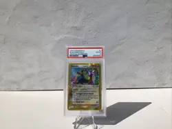 2006 Pokemon Ex Blastoise, Holo, Crystal Guardians psa 4 - Image 1