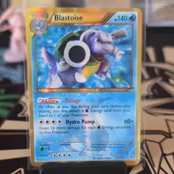 The Pokemon Company Pokemon TCG Blastoise 137/135 Plasma Storm 2012 Secret Holo - Image 1