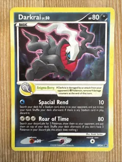 Darkrai DP 24 Pokemon 2008 Holo Black Star Promo HP - Image 1