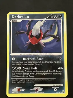 Darkrai 4/106 Holo Rare (MP)- Great Encounters - Pokemon TCG - Image 1
