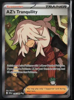 AZ's Tranquility - 106/086 - ME04: Chaos Rising - Pokemon - Ultra Rare Holo - Image 1
