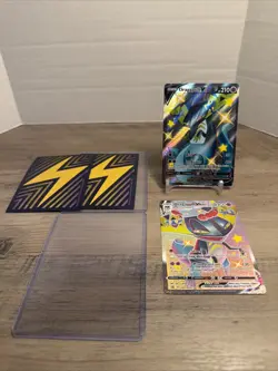 Pokemon TCG - Promo Set Dragapult V SWSH096 & Dragapult VMAX SWSH097 Promos NM - Image 1