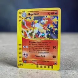 Rapidash 026/165 Expedition Base Set HOLO Rare 2002 Stage 1 Pokemon English - Image 4