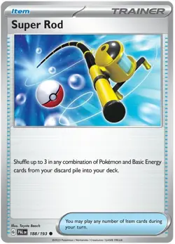 Super Rod 188/193 Common Paldea Evolved - Image 1