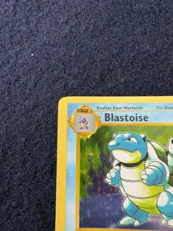 SHADOWLESS BLASTOISE Pokemon TCG Holo Rare #2/102 LP/HP - Image 3