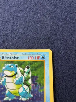 SHADOWLESS BLASTOISE Pokemon TCG Holo Rare #2/102 LP/HP - Image 4