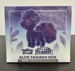 Pokemon TCG Silver Tempest Elite Trainer Box - New Factory Sealed - Image 1