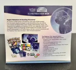 Pokemon TCG Silver Tempest Elite Trainer Box - New Factory Sealed - Image 2